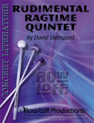 Book cover for Rudimental Ragtime Quintet