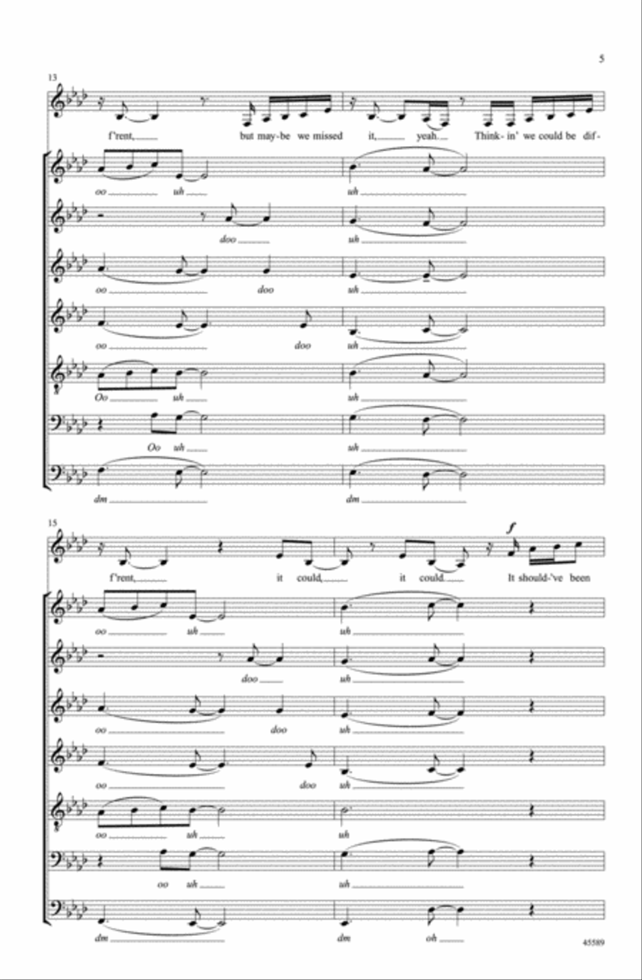 Should've Been Us Should've Been Us Choir scores gallery preview page 4