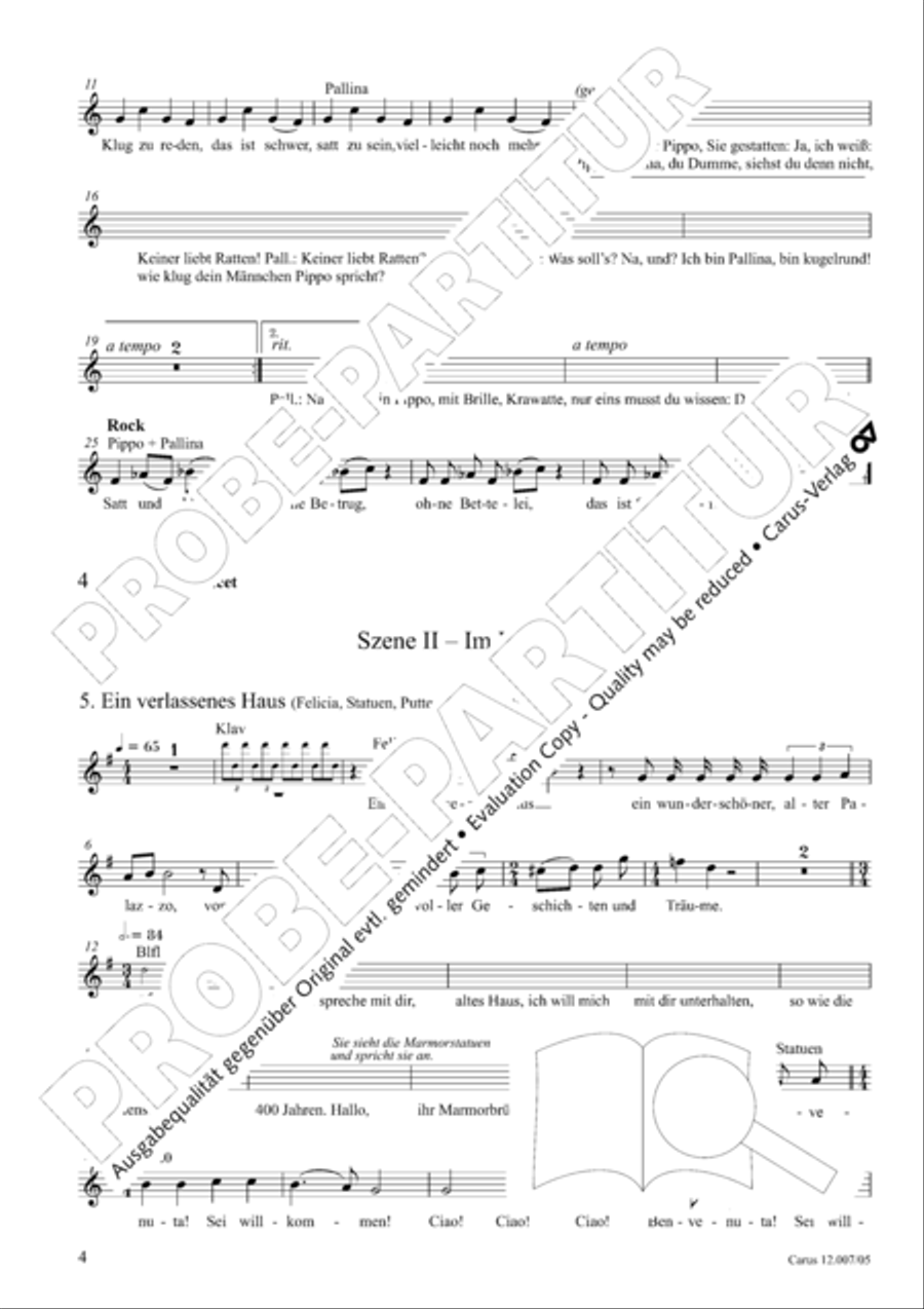 La Piccola Banda Children's Choir scores gallery preview page 5