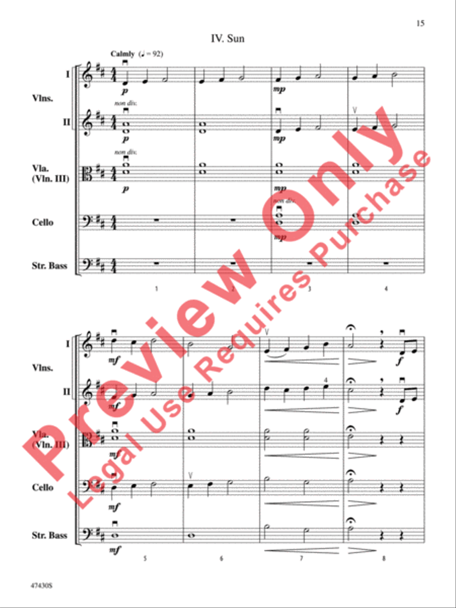 Sky Suite Sky Suite String Orchestra scores gallery preview page 16
