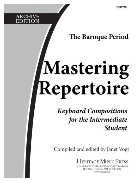 Mastering Repertoire: Baroque