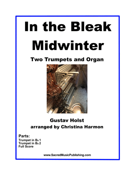 In the Bleak Midwinter - Two Trumpets and Organ image number null