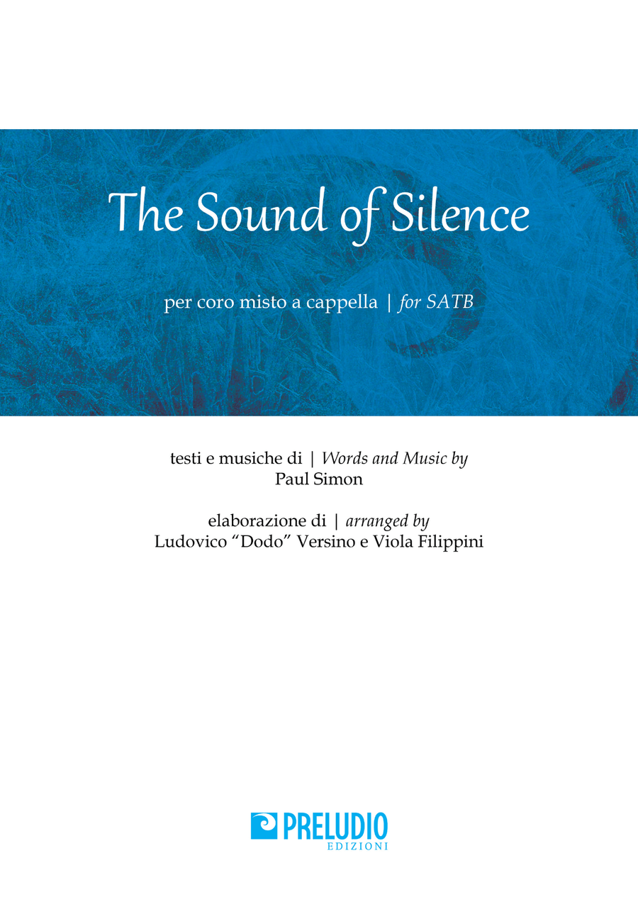 The Sound Of Silence by Simon And Garfunkel 4-Part - Digital Sheet Music