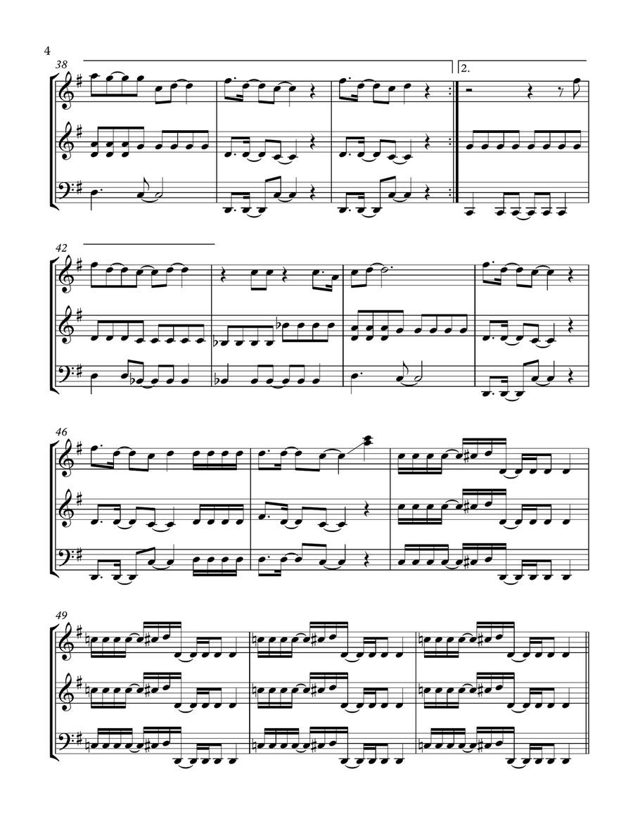 Even Flow Even Flow String Trio scores gallery preview page 4