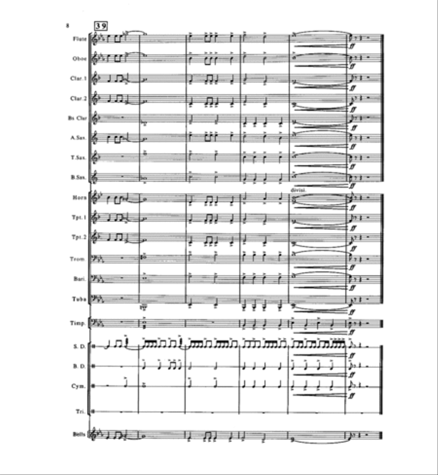 March Primo Concert Band scores gallery preview page 8