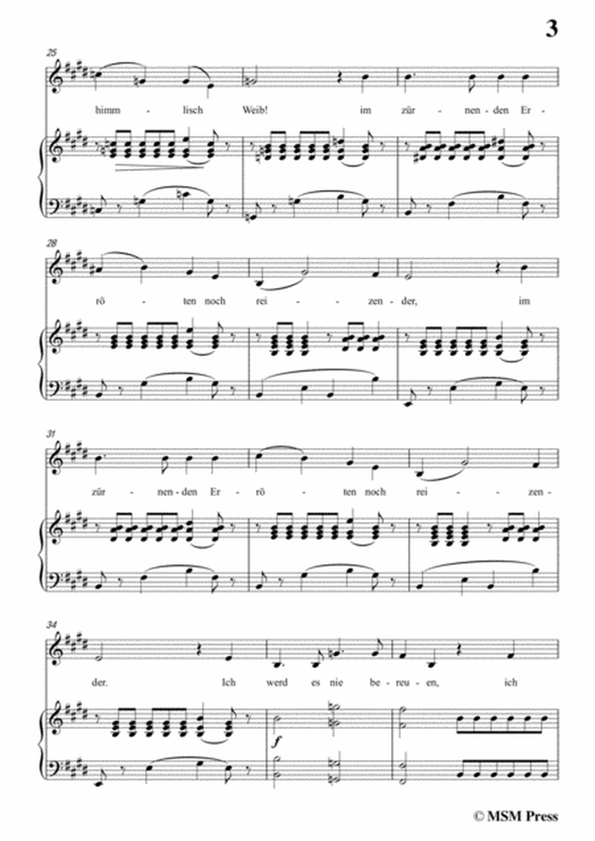 Schubert-Der Zürnenden Diana,Op.36 No.1,in E Major,for Voice&Piano image number null