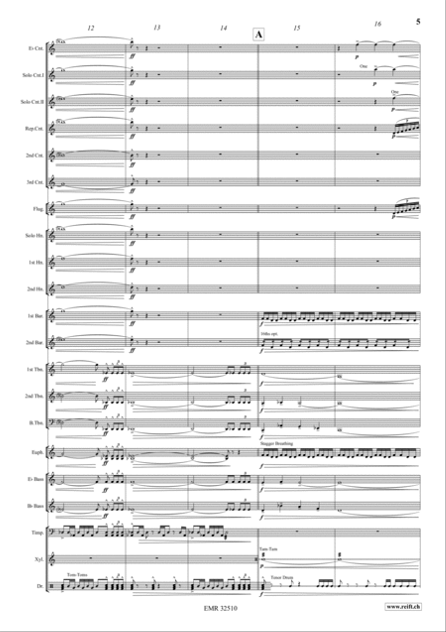 Immortal Immortal Brass Band scores gallery preview page 5