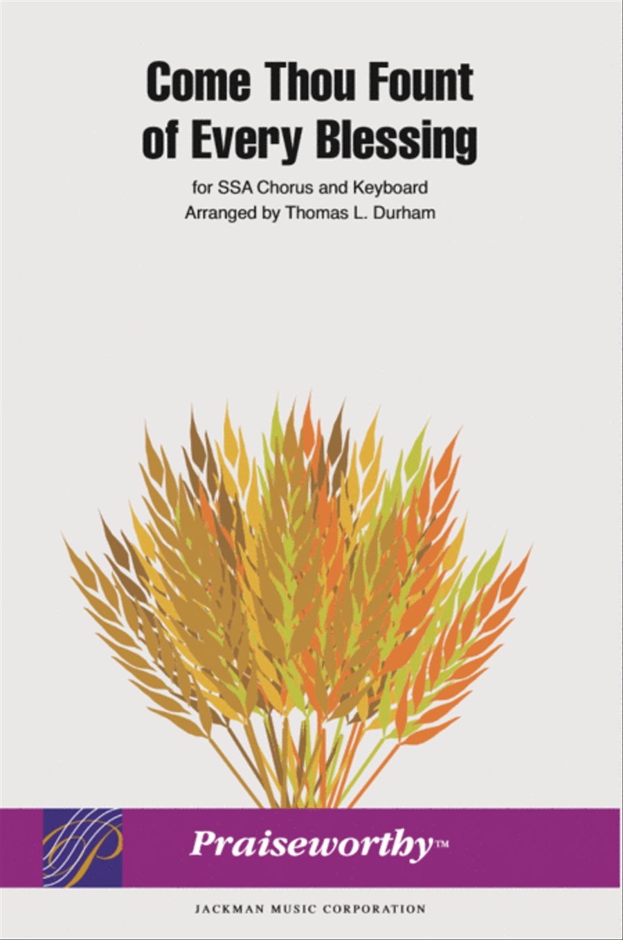 Come Thou Fount of Every Blessing - SSA SSA scores gallery preview page 1