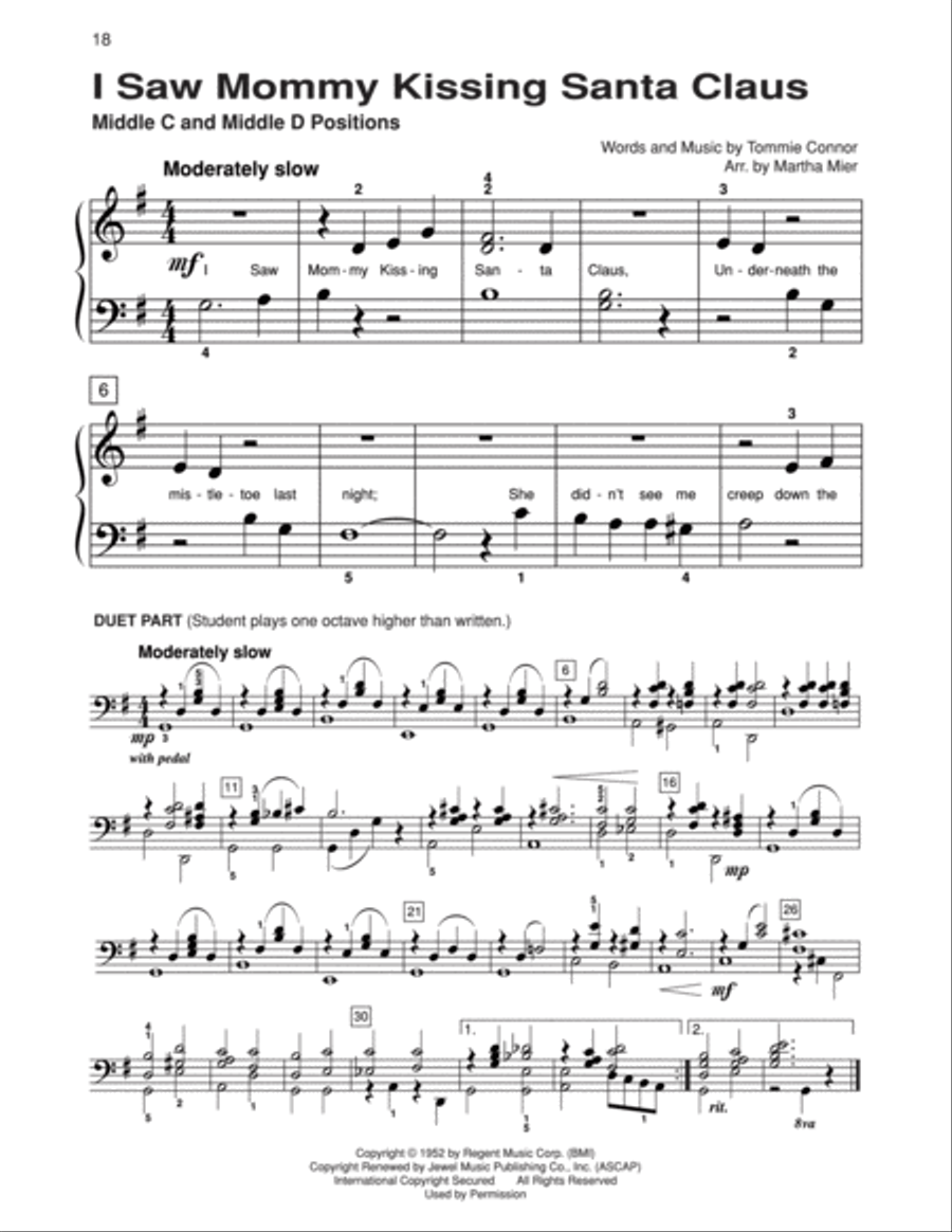 Alfred's Basic Piano Library Top Hits! Christmas, Book 1B Piano Method scores gallery preview page 3
