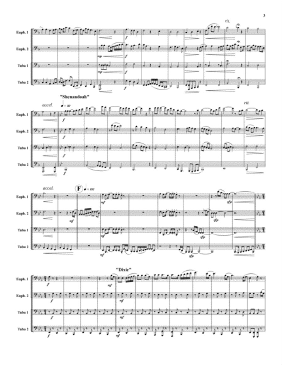 Folksong Medley EETT scores gallery preview page 3