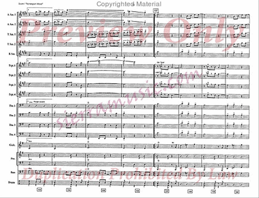 Norwegian Wood Norwegian Wood Big Band scores gallery preview page 16