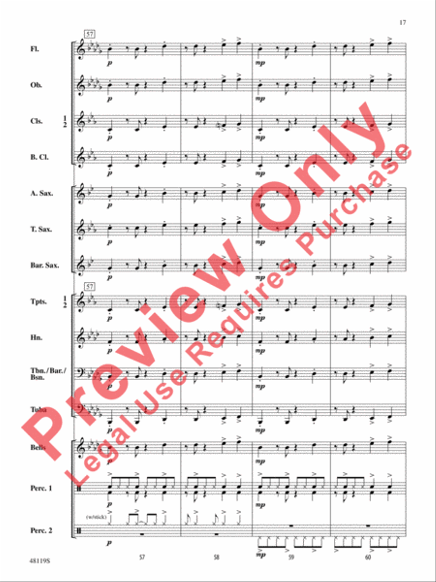 In a New York Jam Concert Band scores gallery preview page 18