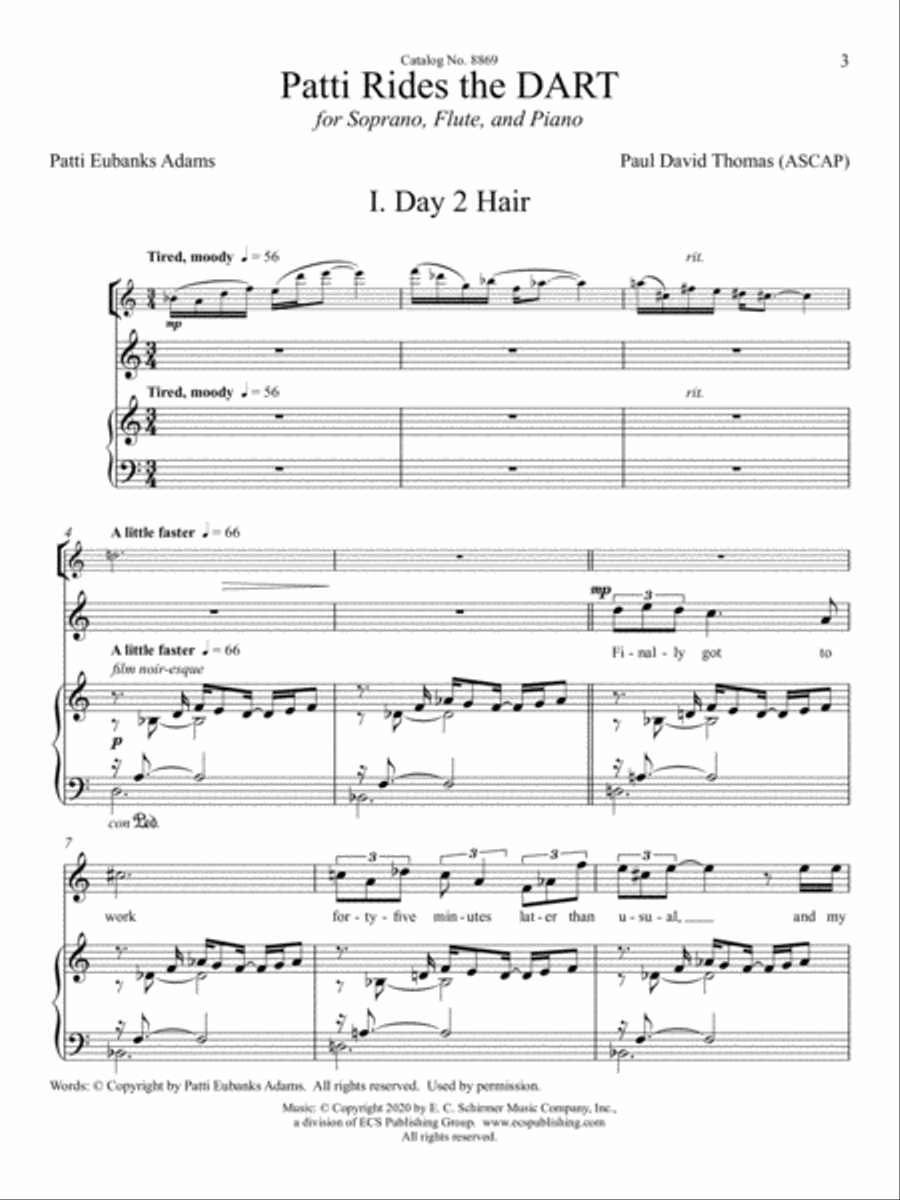 Patti Rides the DART Flute scores gallery preview page 3
