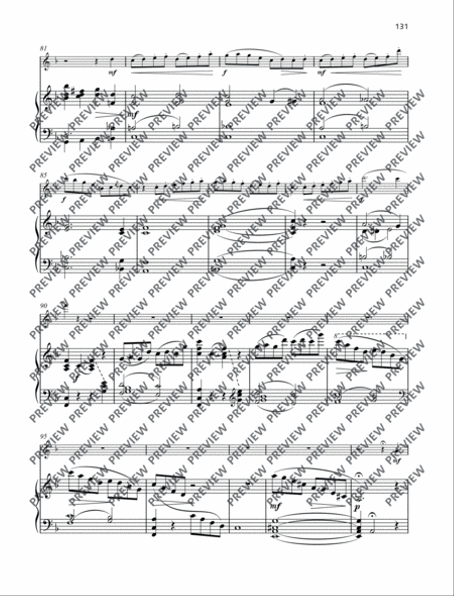 Suite Flute Solo scores gallery preview page 19