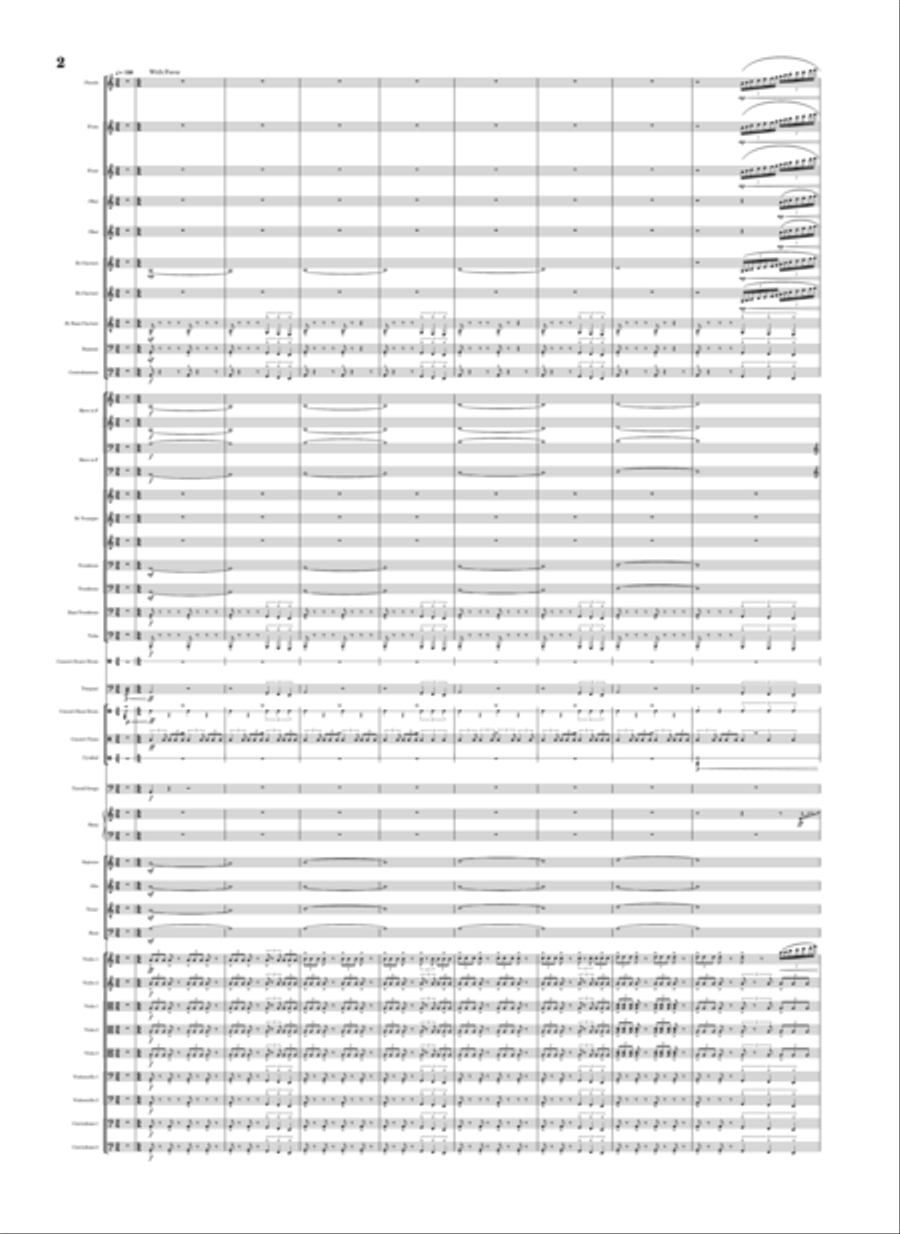 Thor: The Dark World Full Orchestra scores gallery preview page 3