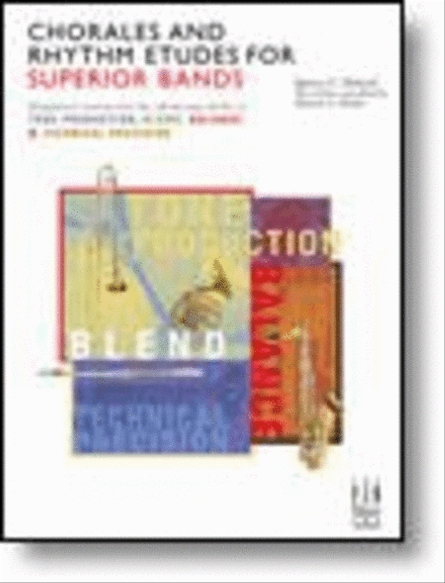 Chorales and Rhythm Etudes for Superior Bands Concert Band scores gallery preview page 1