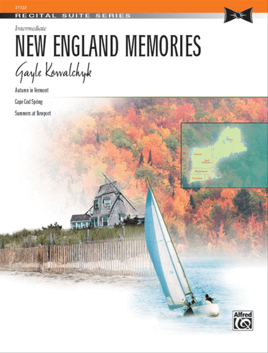 New England Memories New England Memories Piano Solo scores gallery preview page 1