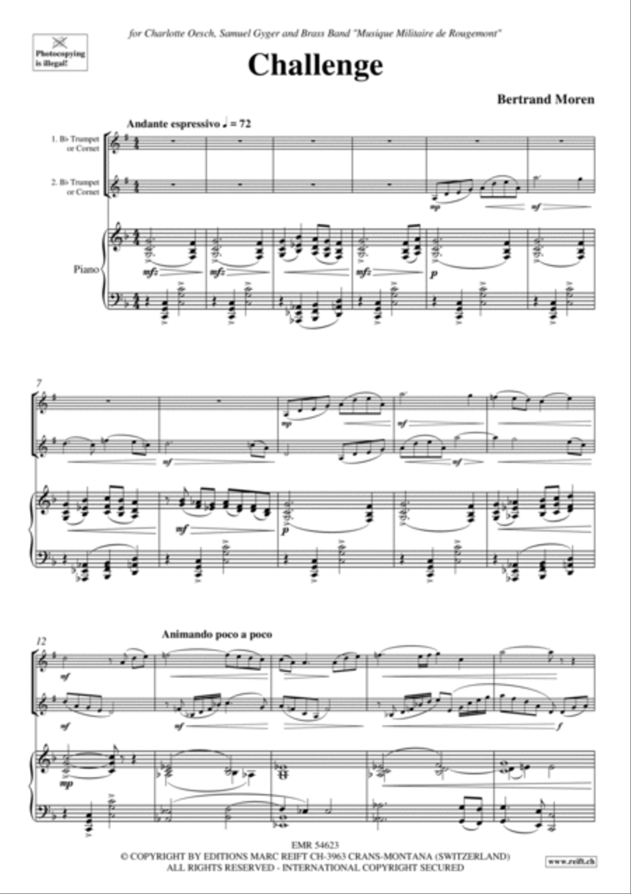 Challenge Trumpet Duet scores gallery preview page 3