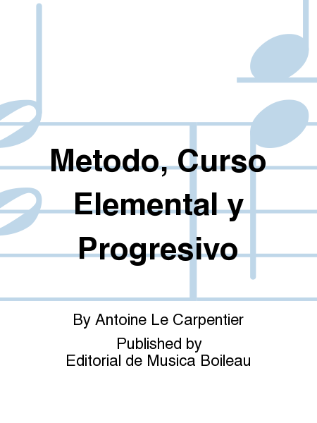 Metodo, Curso Elemental y Progresivo