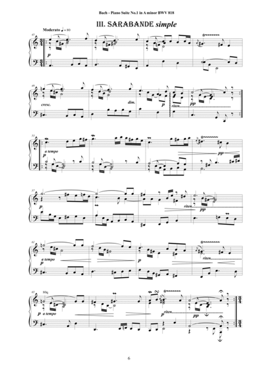 Bach - 11 Piano Suites - Complete Piano version