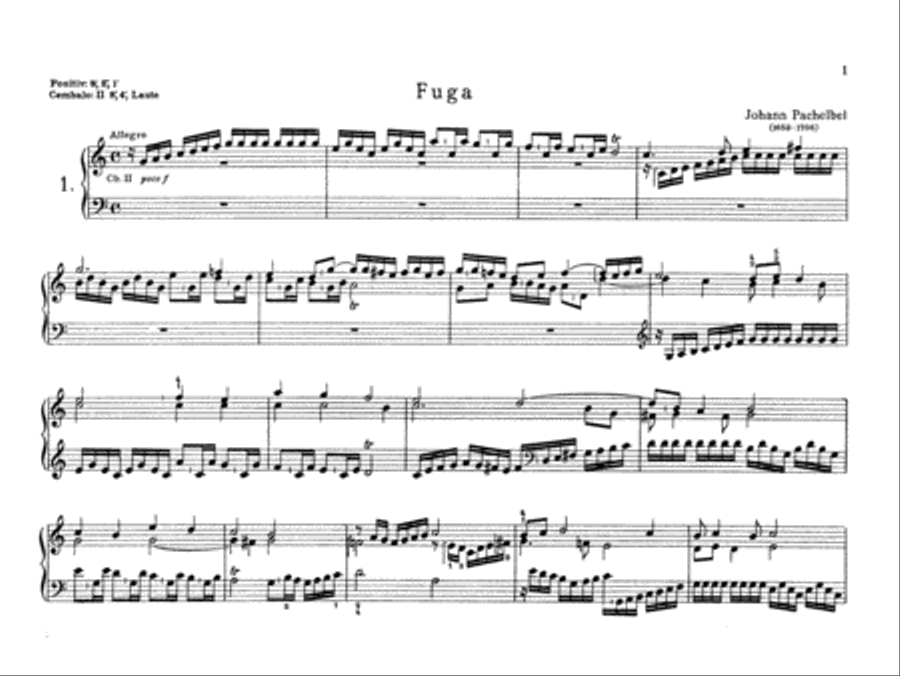 Organ Masters of the 16th and 17th Centuries, Volume 2 Organ scores gallery preview page 4