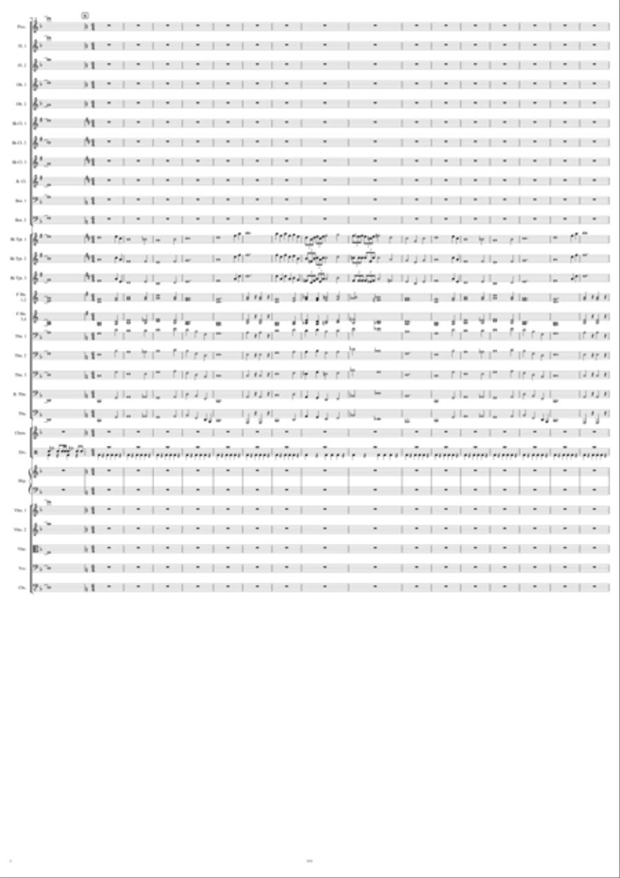 Pecos Mountains Full Orchestra scores gallery preview page 6