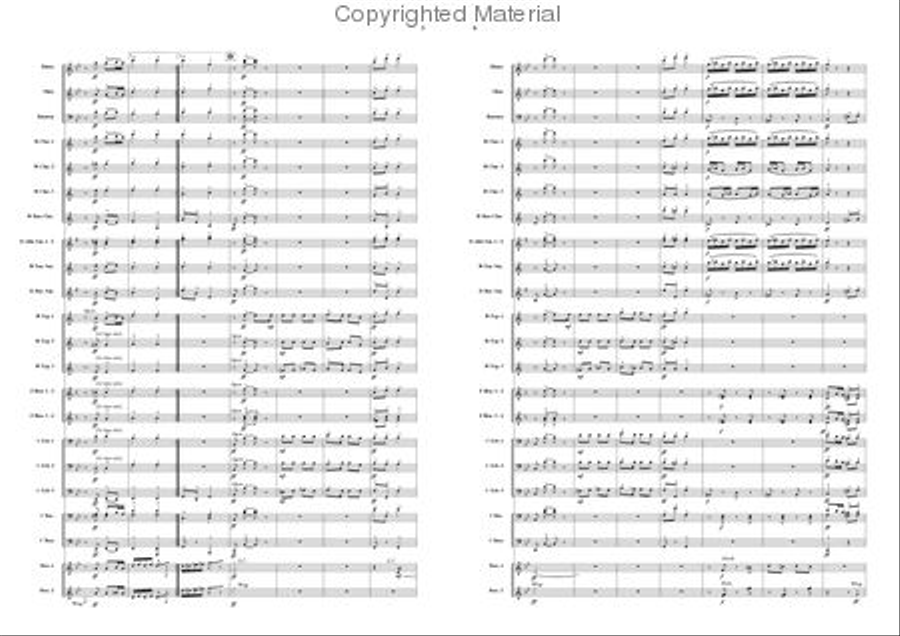 Fanitullen Concert Band scores gallery preview page 3
