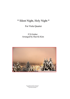 Silent Night, Holy Night (For 4 Violas)