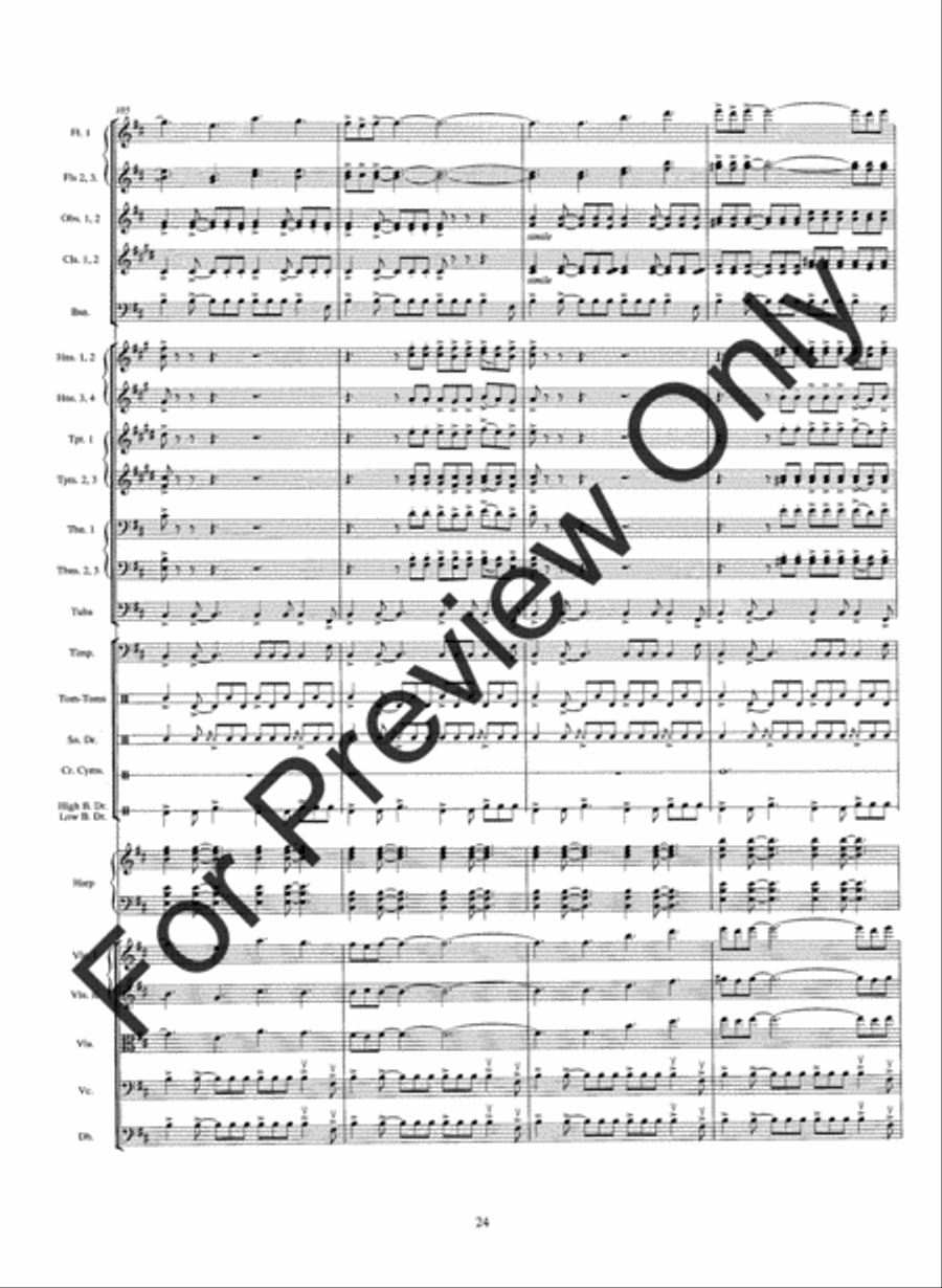 Warrior's Run String Orchestra scores gallery preview page 27