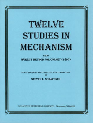 Twelve Studies In Mechanism