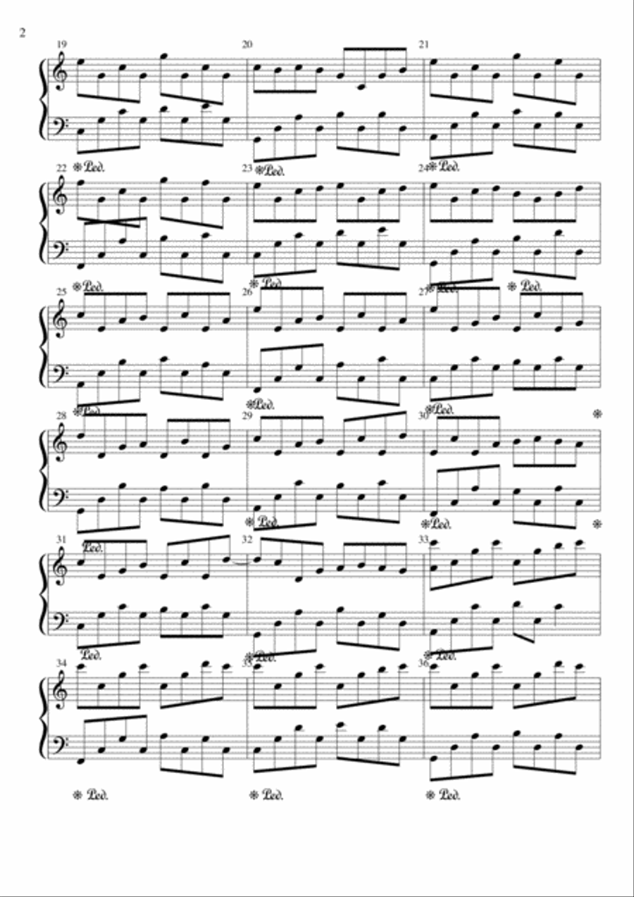 Most Beautiful Moments Piano Solo scores gallery preview page 2