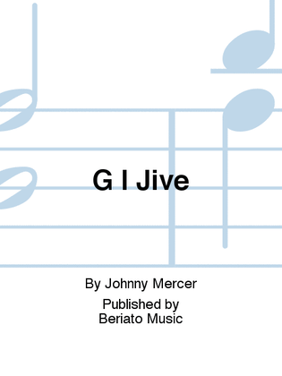 Book cover for G I Jive