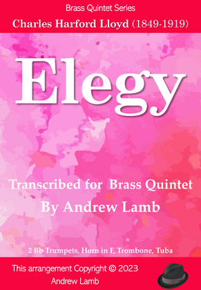 Elegy (by Charles Lloyd, arr. for Brass Quintet)