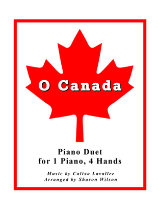 O Canada (1 Piano, 4 Hands Duet)