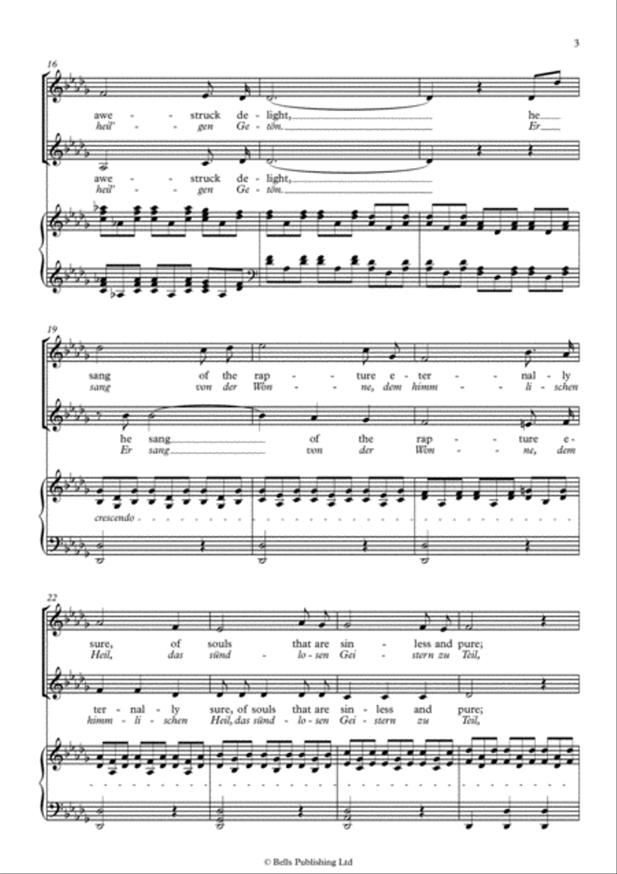 The Angel, Op. 48 No. 1 (D-flat Major) Piano Accompaniment scores gallery preview page 3