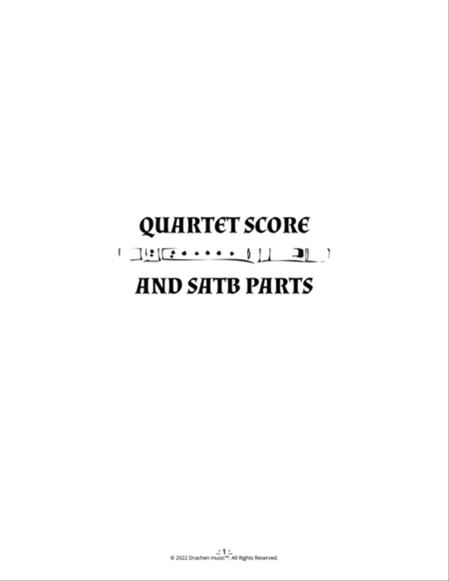 A Sephardic Journey: Cuando El Rey Nimrod - Traditional Ladino Table Song for Recorder Quartet Soprano Recorder scores gallery preview page 4