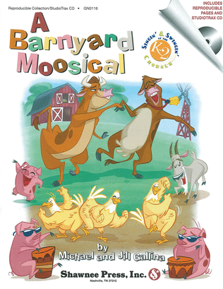 Book cover for A Barnyard Moosical