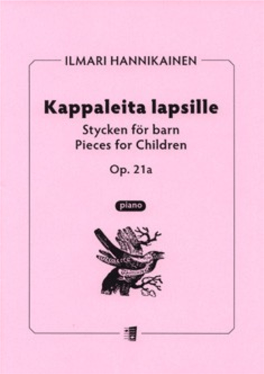 Kappaleita lapsille / Pieces for children op 21a Piano Solo scores gallery preview page 1