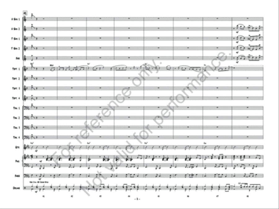 Victor's Return Victor's Return Jazz Ensemble scores gallery preview page 9