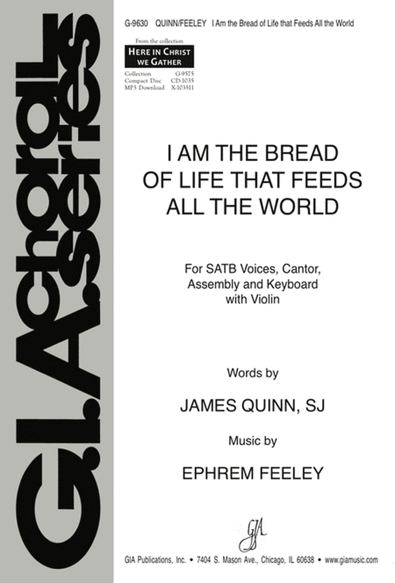 I Am the Bread of Life That Feeds All the World image number null