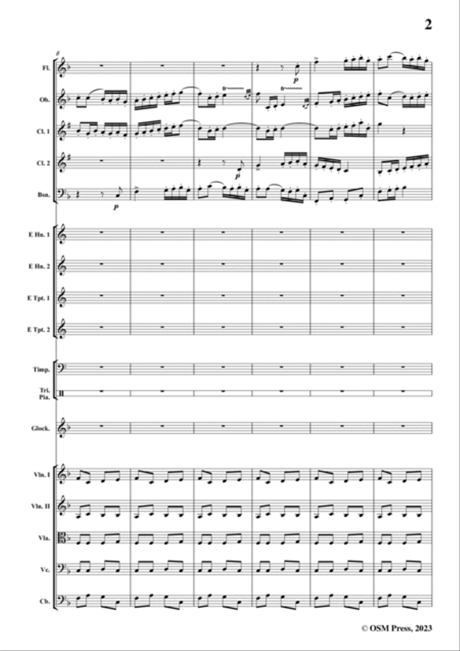 Jarnefelt-Praludium(Symphonic Prelude) String Orchestra scores gallery preview page 3