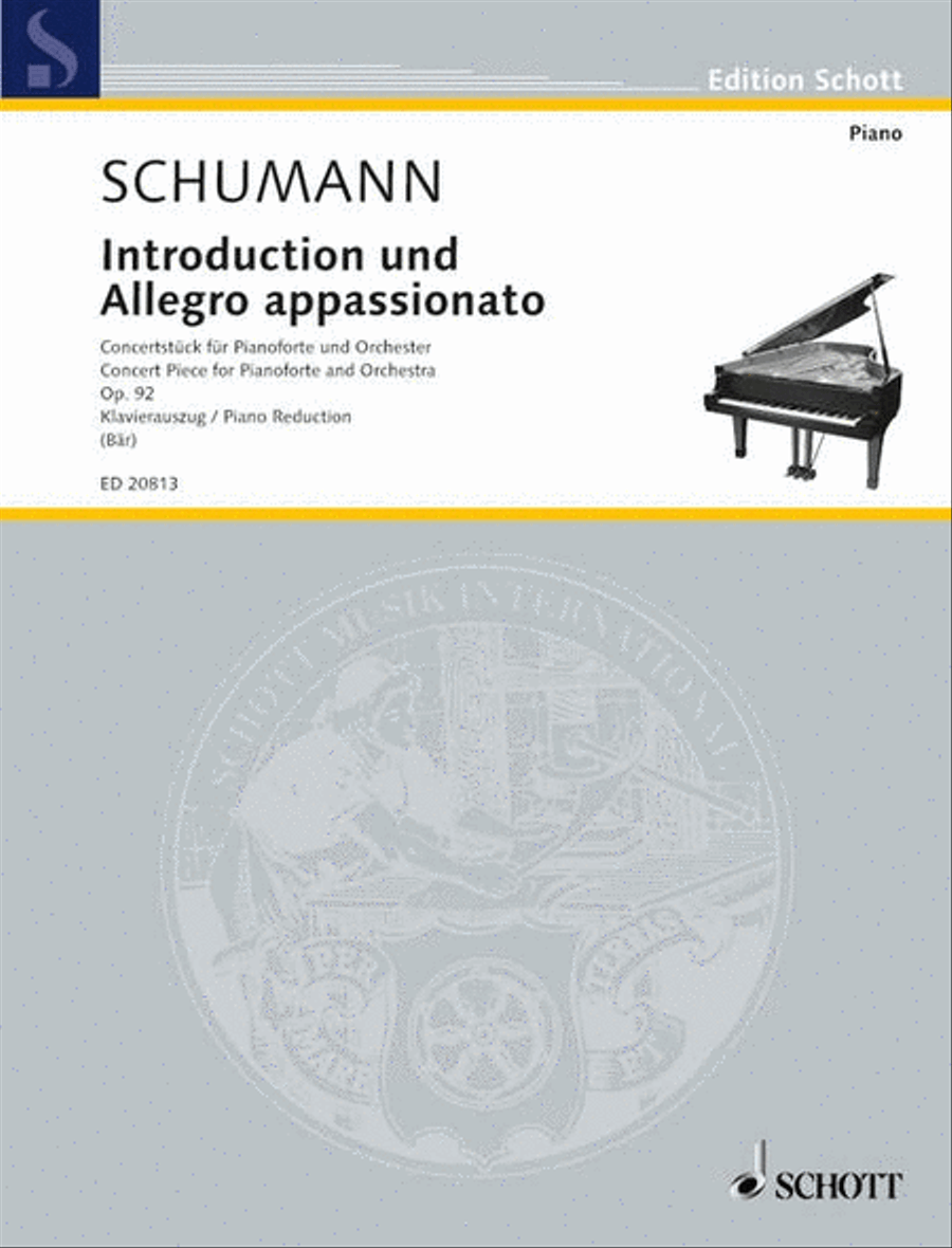 Introduction and Allegro appassionato G major Piano scores gallery preview page 1