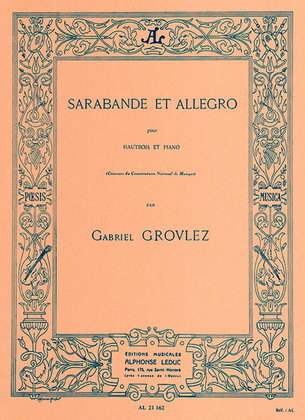 Gabriel Grovlez - Sarabande Et Allegro Pour Hautbois Et Piano