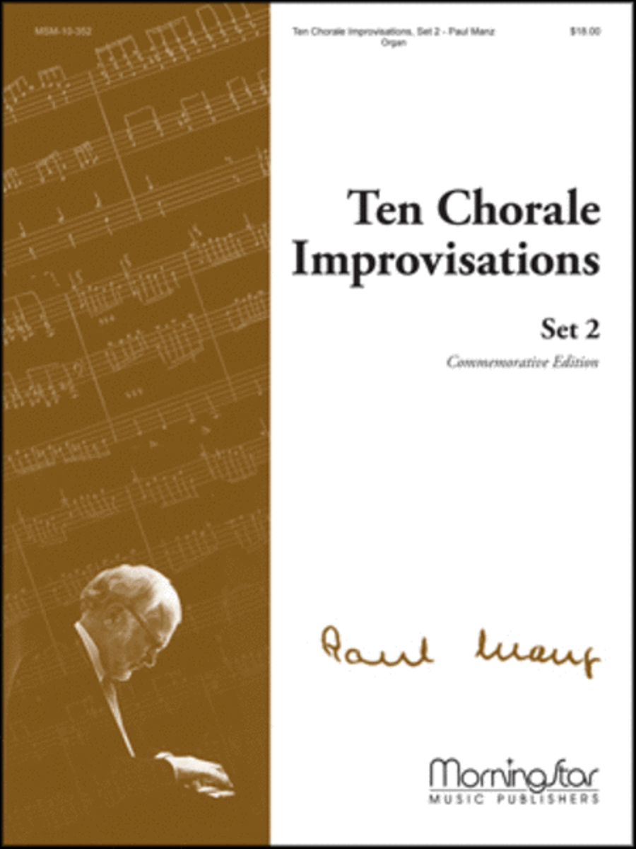 Ten Chorale Improvisations, Set 2 Organ scores gallery preview page 1