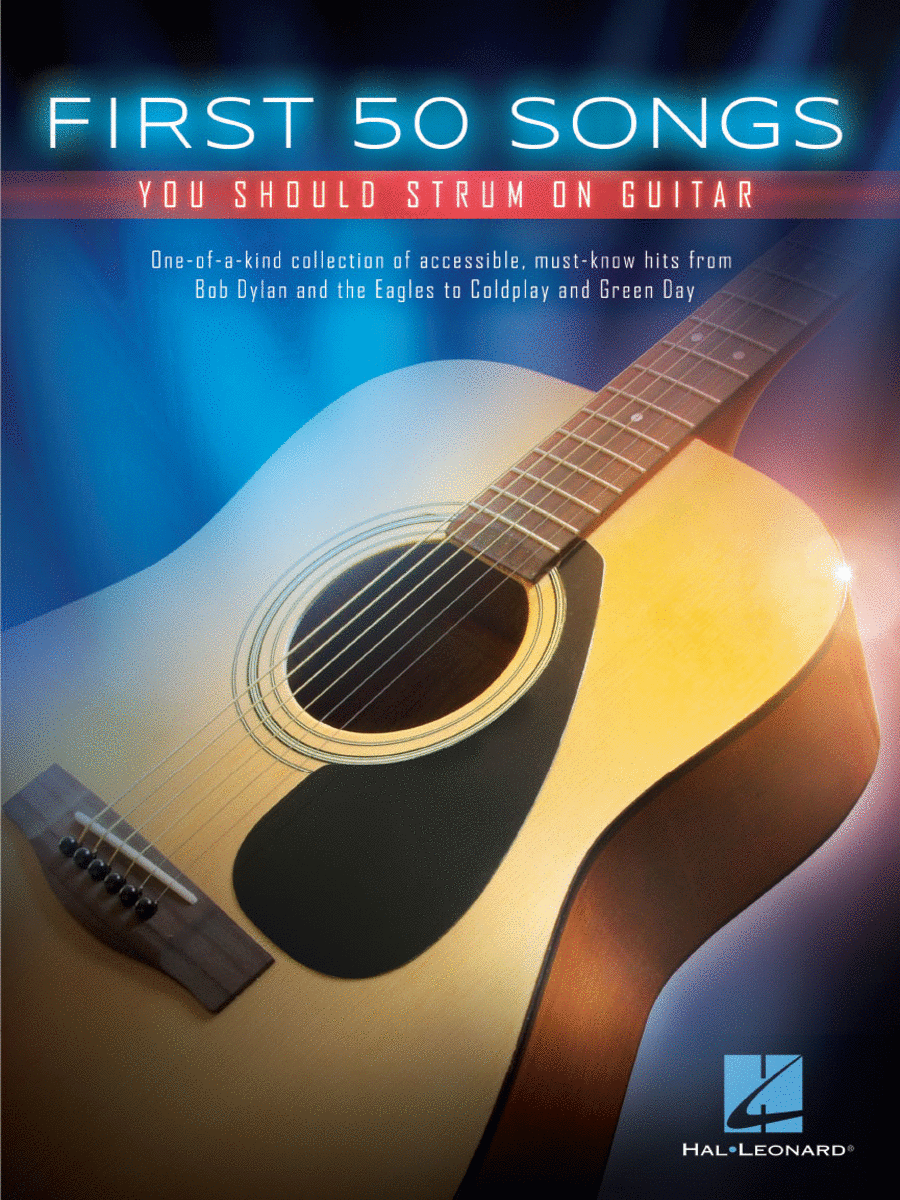 First 50 Songs You Should Strum on Guitar Acoustic Guitar scores gallery preview page 1