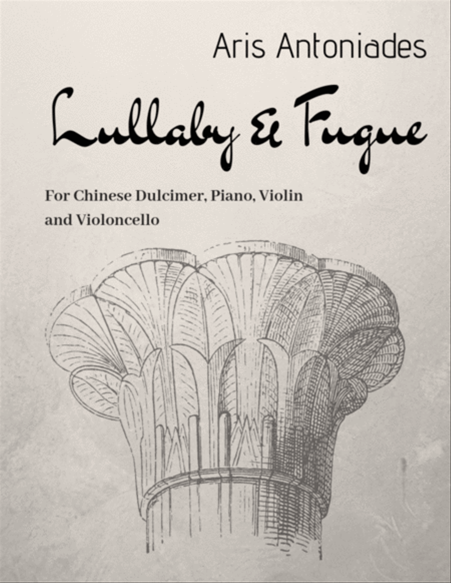 Lullaby and Fugue (Score and Parts) Piano Trio scores gallery preview page 1