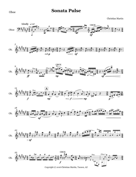 Sonata Pulse (Oboe) image number null