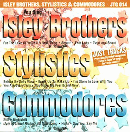 Isley Brothers, Stylistics & Commodores (Karaoke CD)