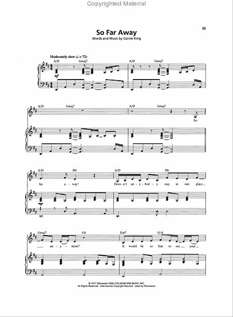 <br>Sheet music extract