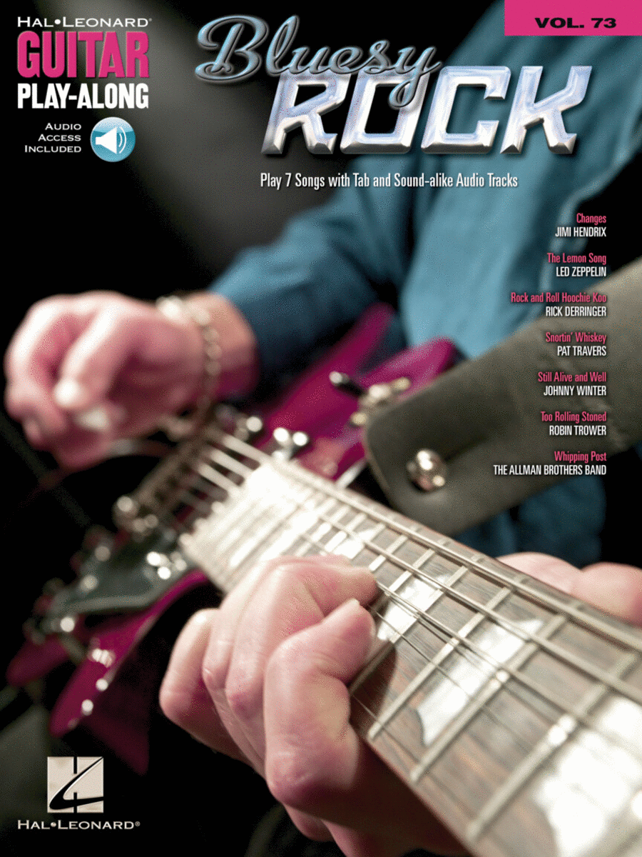 Bluesy Rock (Guitar Play-Along Volume 73)